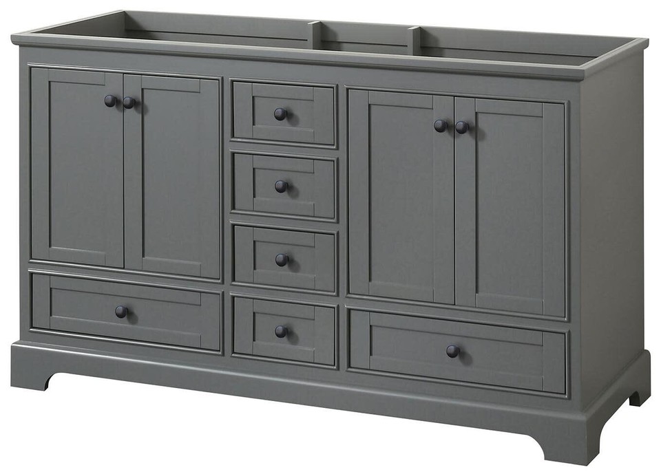 Wyndham Collection WCS202060DCXSXXMXX Deborah 591/4" Double White