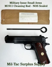 Military Issue Small Arms M1911 Cleaning Rod - NOS Sealed
