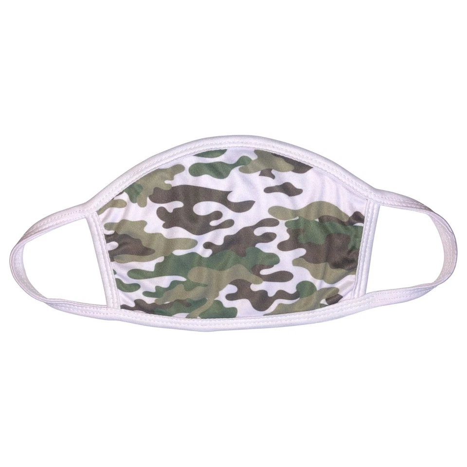 New Unisex Cotton Reusable Washable Breathable Mask Stretch Fabric 100 PCS - Image 2 of 4