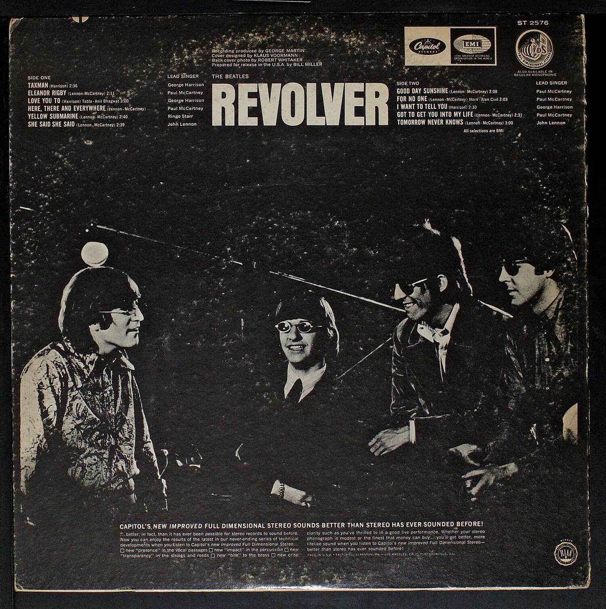The Beatles - Revolver (Rainbow Capitol) - original LP record