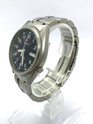 Exc+5] SEIKO 7S26-3060 SKX425 Automatic Green Dial Watch Used