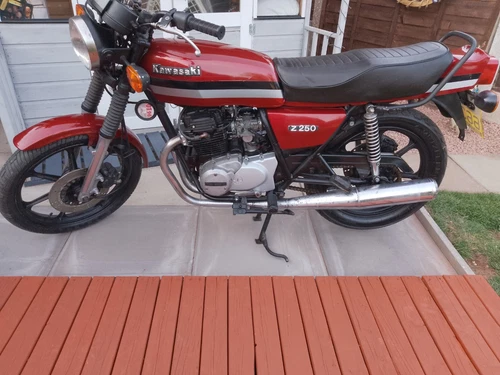kawasaki z250 project - Picture 1 of 9