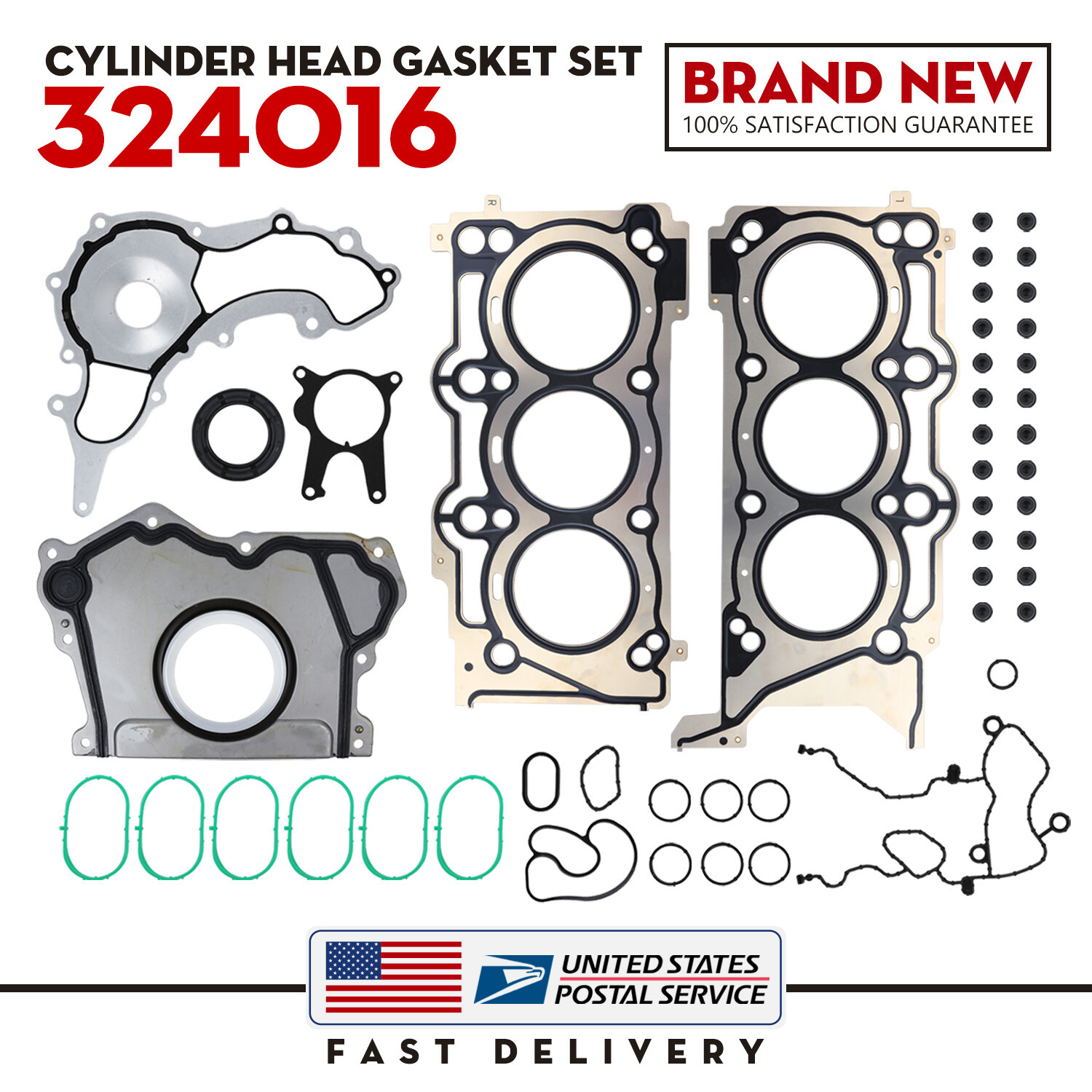 Engine Head Gasket Kit For 2017 Maserati Quattroporte Levante Ghibli 3.0L V6