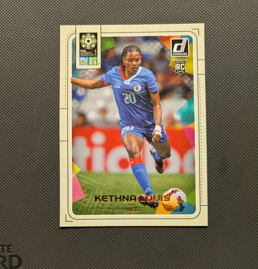2023 Panini Donruss FIFA Women's World Cup - #64 Kethna Louis #76