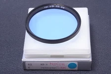 ✅ B & W SCHNEIDER BLUE KB 6 E62 62MM FILTER *GENUINE & MINT* LENS SCREW IN  40