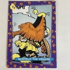Garfield Trading Card Skybox 1984  #23 Garfield’s 9 Lives