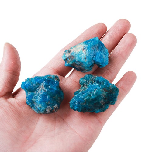100g Natural Blue Apatite Rough Gemstone Crystal Quartz Healing Reiki Specimen - Picture 13 of 13