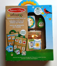 Melissa and Doug Indoor Outdoor Scavenger Hunt Play Set New Sealed