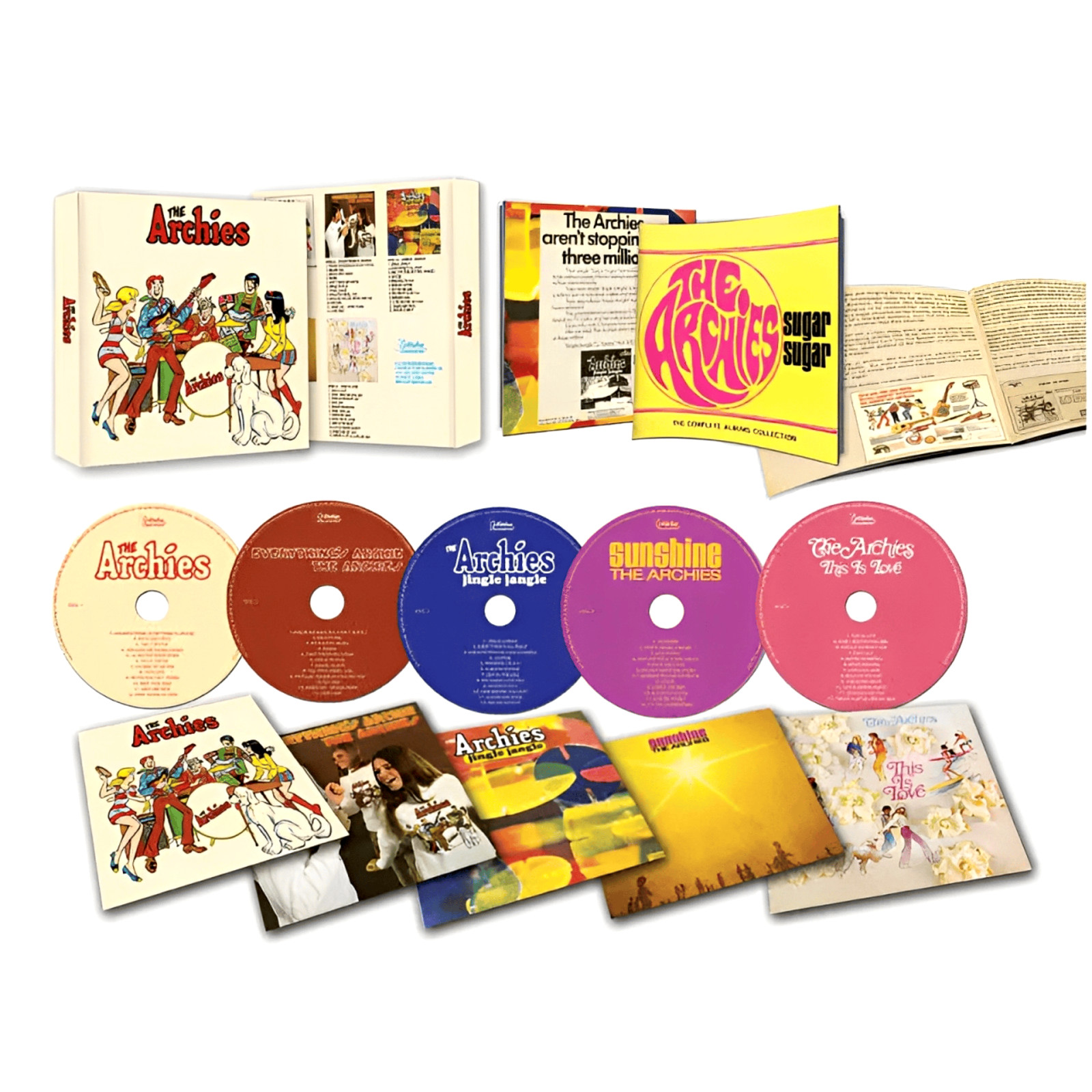 The Archies The Complete Albums Collection (5-Disc Sugar, Sugar CD Boxed Set)Oop
