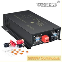 Spannungswandler 2500W Wechselrichter Reiner Sinus 12V 230V Solar Inverter Home