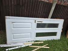 back door and frame used
