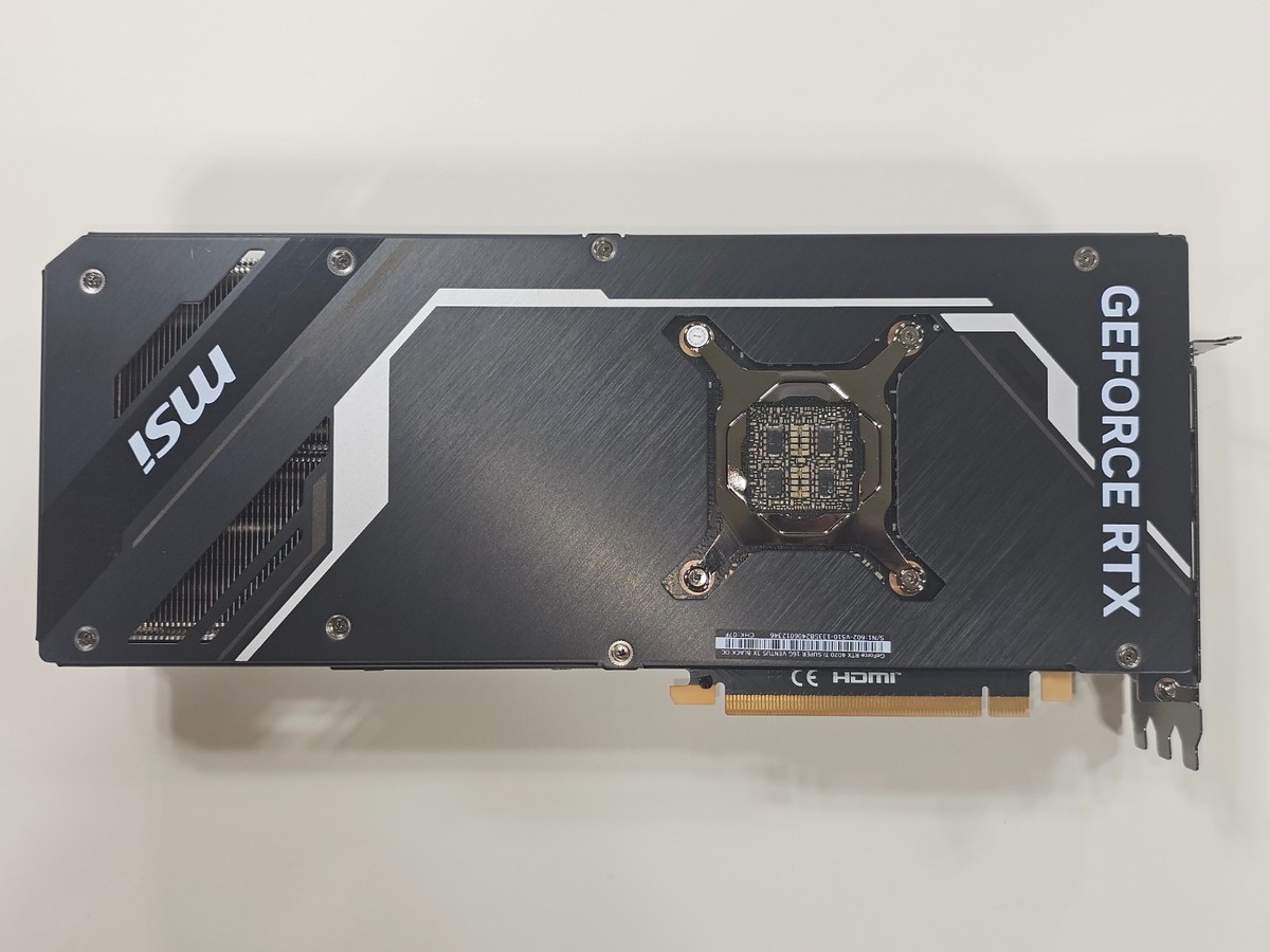 MSI GeForce RTX 4070 Ti SUPER VENTUS 3X BLACK OC 16GB 16G 256-bit