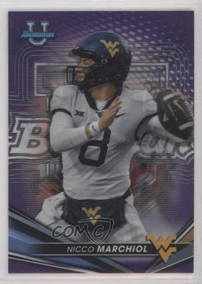 2022-23 Bowman U Purple Refractor 120/250 Nicco Marchiol #6 2qw