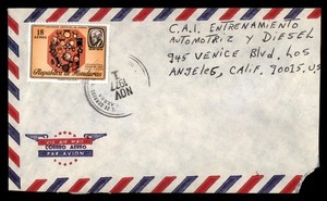 Mayfairstamps Honduras 1977 to Los Angeles CA Cover aaz_59469
