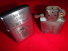 Vietnam War Vintage Zippo Lighter SAIGON 1967 VIETNAM , US Army MACV-SOG Logo