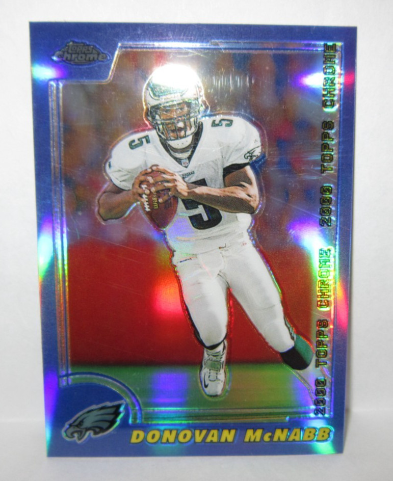 Donovan McNabb 2000 Topps Chrome  Refractor Card#55!Eagles QB GOAT HOF