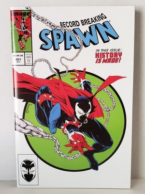 Spawn #301 (NM+ or 9.6) - Todd McFarlane - ASM #301 Homage - 1st Printing!