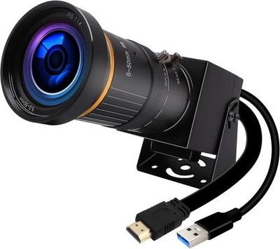 4K Industrial Webcam HDMI USB3.0 Varifocal