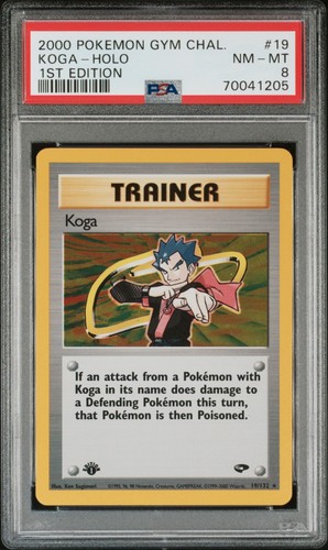 Koga (1st Edition) graded PSA 8 for sale on eBay