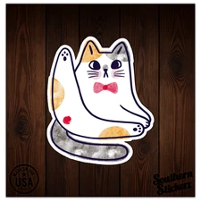 Cat Butt - Vinyl Decal Sticker - Car Window Laptop - ebn7846