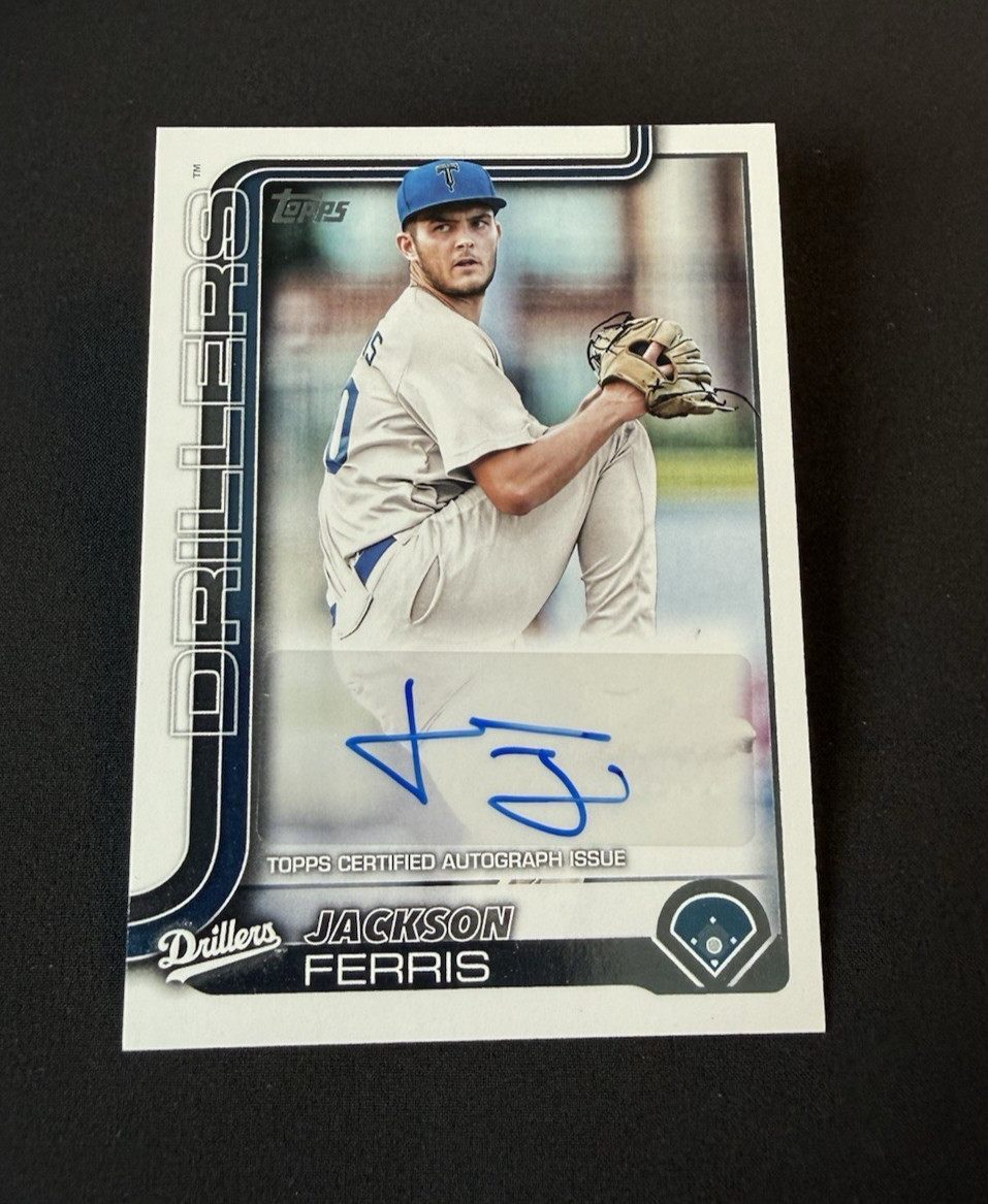 2025 Topps Pro Debut Dodgers Jackson Ferris #PD-65 Autograph
