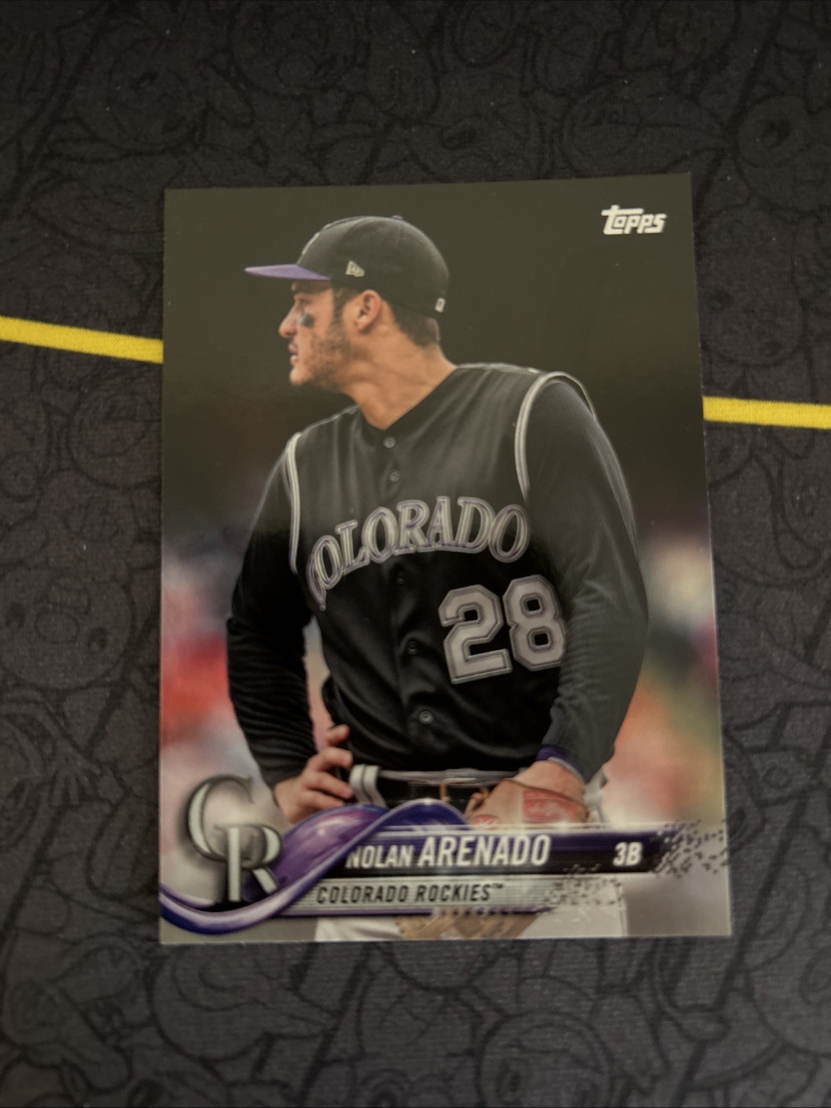 2018 Topps x New Era NOLAN ARENADO Promo Card Photo Variation SP #16