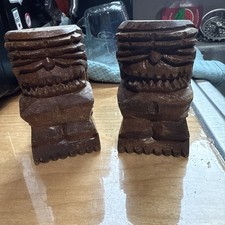 Salt & Pepper Set Tiki Hand Carved VNT Philippines