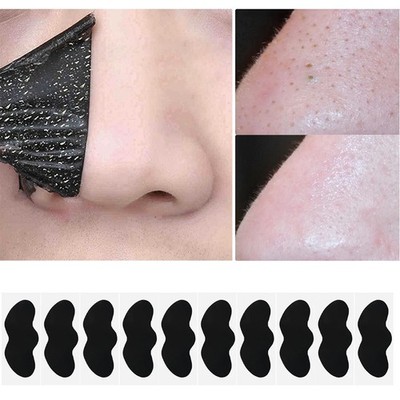 1-100X Nose Pore Strips Mitesser Entfernung Unclog Poren Glatte Tiefenreinigung