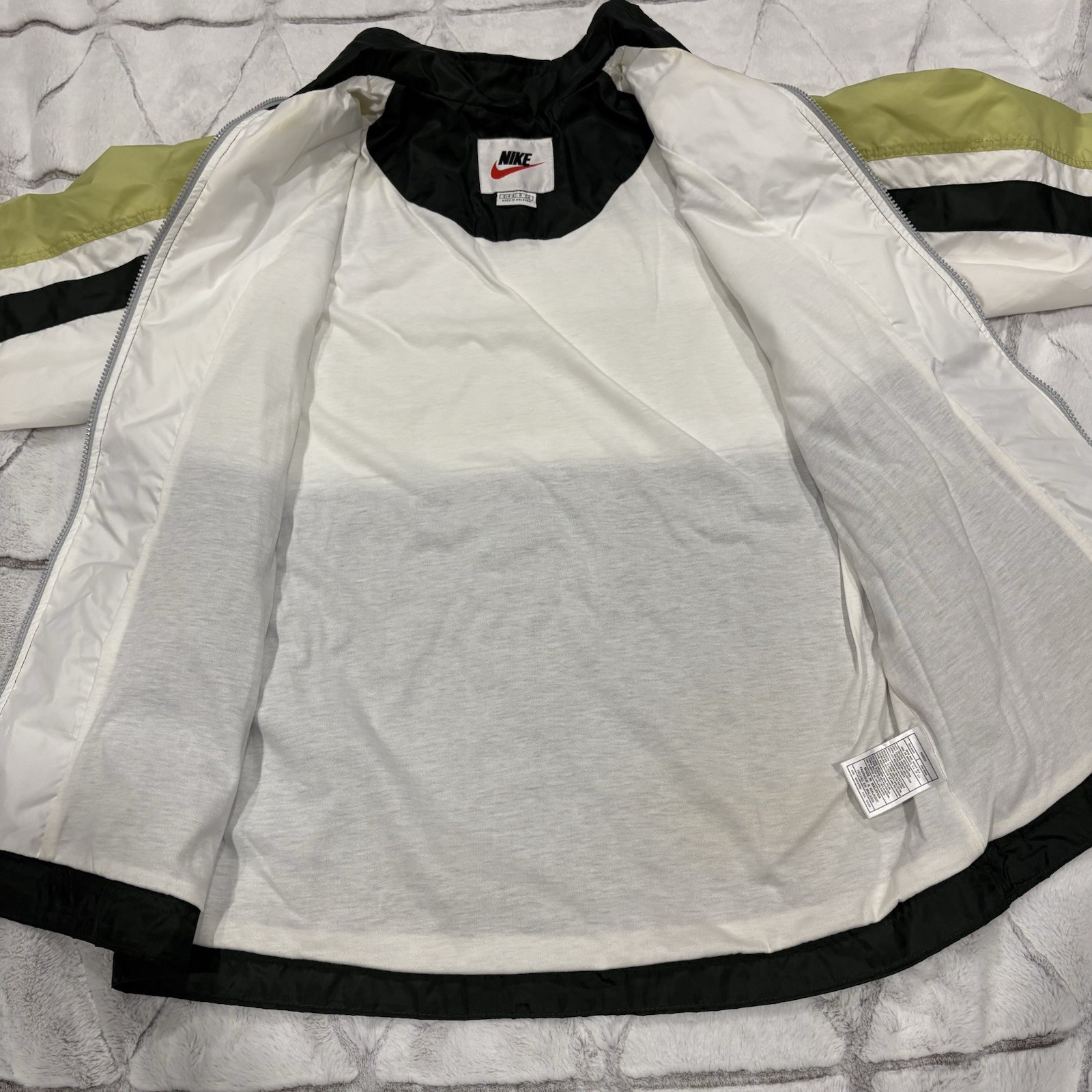 SACAI X NIKE Giacca a vento vintage donna Nike full zip track taglia small anni 90