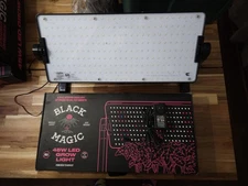 Black Magic Performance Hydroponics 45W LED Grow Light 3 Band Light Spectrum