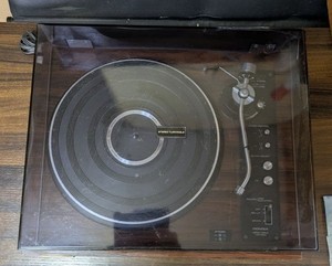 Pioneer PL-1200 Direct Drive Plattenspieler Holzoberfläche getestet funktioni...