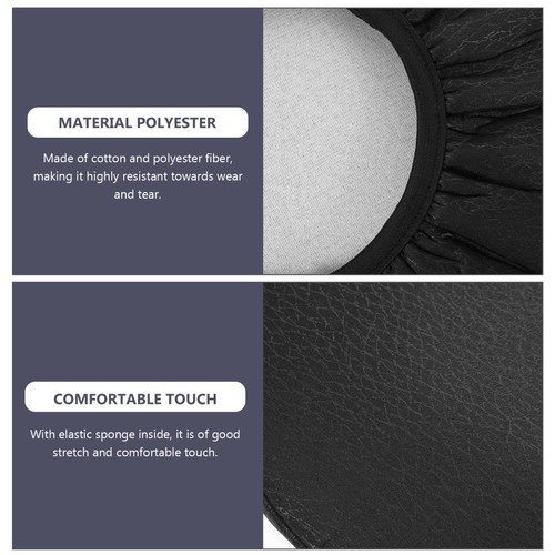 Thick Elastic Barstool Seat Cushion Practical Stool Round Chair 30CM - Foto 4 di 12