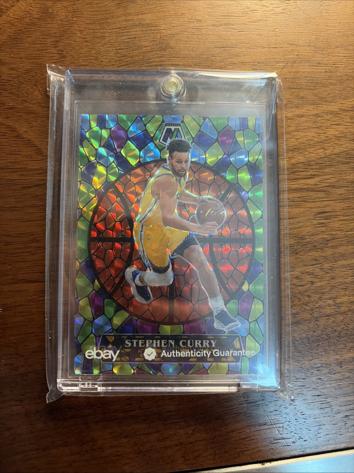 2020-21 Panini Mosaic - Stained Glass Stephen Curry #4