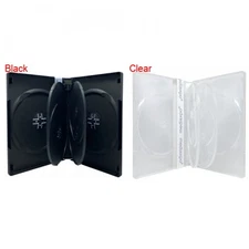 6 Disc DVD Cases 22MM (6 DVD) Lot