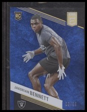2023 Donruss Elite #147 Jakorian Bennett Blue #/99