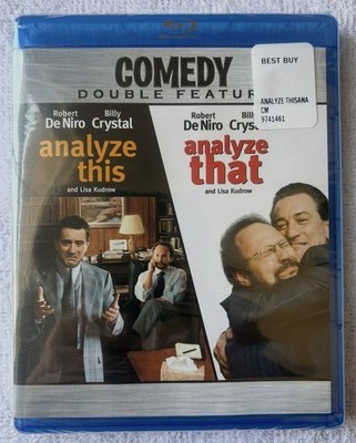 Analyze This x Analyze That Blu-ray Best Buy Robert De Niro rare OOP