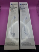 2 Pack Guardian Chrome Grab Bar 12" New Heavy Duty Support For Toilet Tub Shower