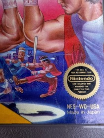 Double Dragon (Nintendo Entertainment System NES, 1988) TESTED working clean
