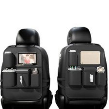 Backseat Car Organizer with Touch Screen,Protectors Kick Mats Travel