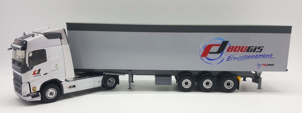 Eligor, Volvo Fh 2020 4X2 Mit 3-Achs-Getreidekipper - Transports Prejam, 1/43...-image