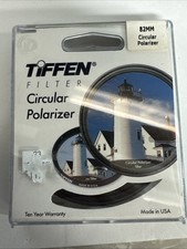 Genuine Original Tiffen 82mm Circular Polarizing Filter