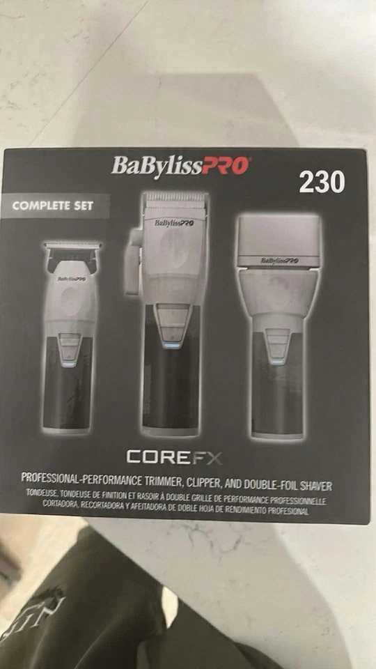 Conjunto combo de cortador, aparador e barbeador profissional BaBylissPRO COREFX - Imagem 2 de 2