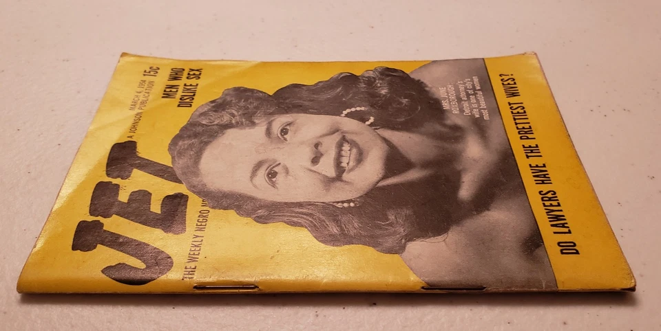 Jet Magazine March 4 1954 Men Who Dislike Sex~Marilyn Monroe~1950s Black History - Image 3 of 4