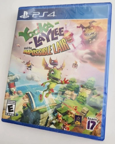 Yooka-Laylee and the Impossible Lair (PS4) US Release *NEW-FACTORY SEALED*