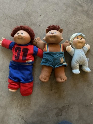 Vintage Cabbage Patch Kids Lot Of 3