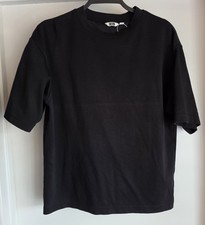 NWOT Uniqlo U T-Shirt Men S Black Crew Neck Short Sleeve Solid Casual