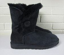 Ugg Bailey Button II Boots Black Womens Size ...