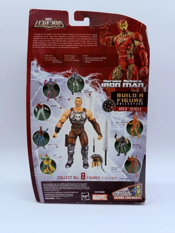 Figura de acción Hasbro Heroes Reborn Iron Man 2008 - Serie Ares BAF - NUEVA EN CAJA Foto 3 de 3