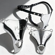 Mouth Open Restraint Curve Male Chastity Belt Device with Wearable Lock Delay