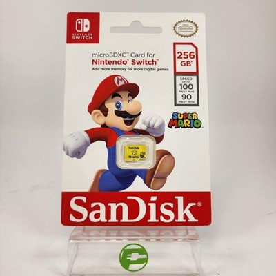 New SanDisk microSDXC Card 256GB Micro SDXC Card SDSQXAO